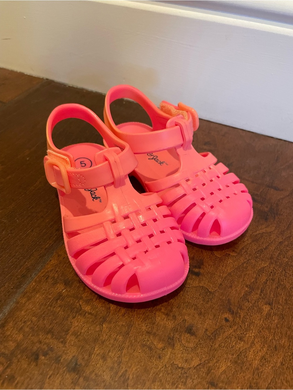 Kids Pink Jelly Sandals - Cat & Jack